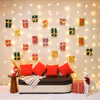 Artistic Christmas backdrop perfect for office, cafes and restaurants sending festive vibes