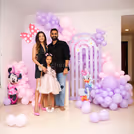 Create a birthday background that is just right for all the pictures!