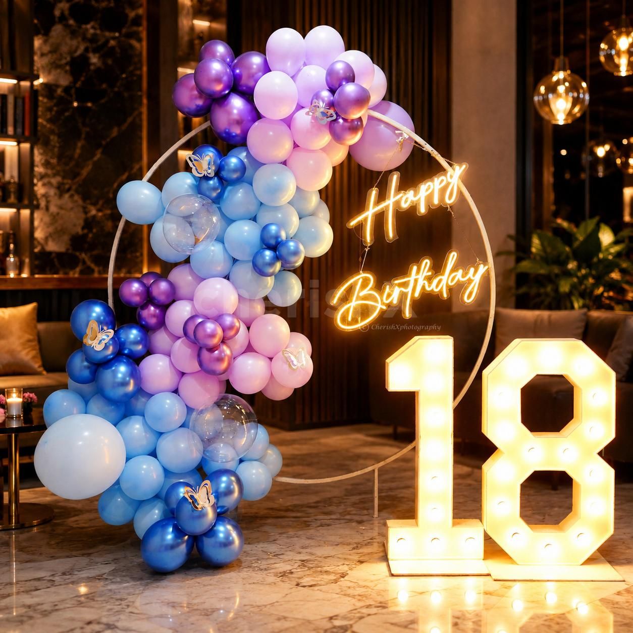 Oceanic Oasis Ring Birthday Decor