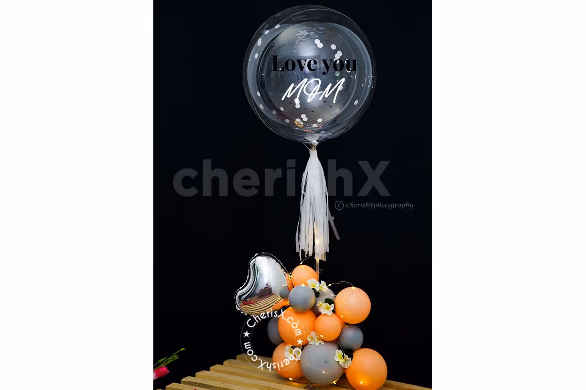 Make it special for your Mom on Mother's day with this classy Balloon Bouquet!