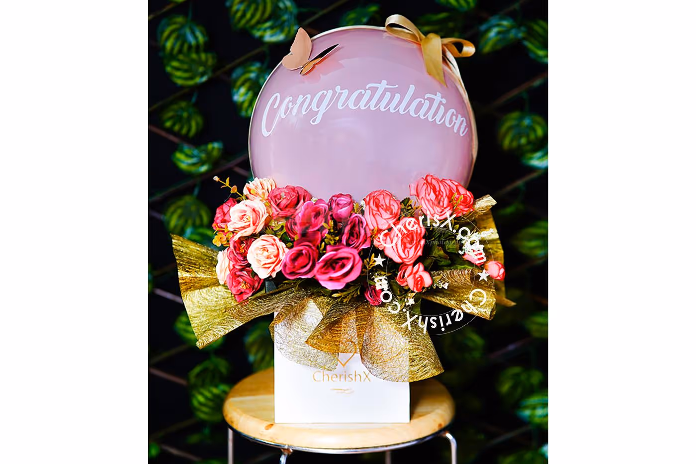 A perfect gift for a baby shower is Pastel Pink Flower Bucket.