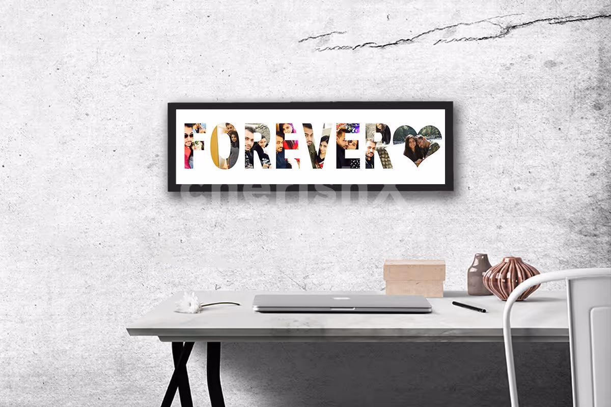 Digital Name Frame