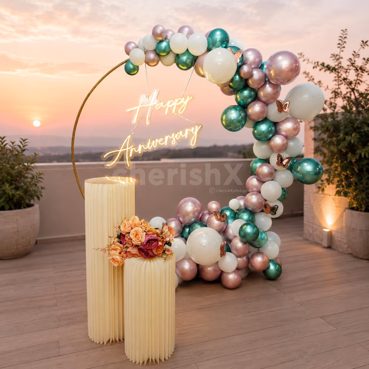 Celebrate your special milestone surrounded by exquisite decor and a captivating ambience.