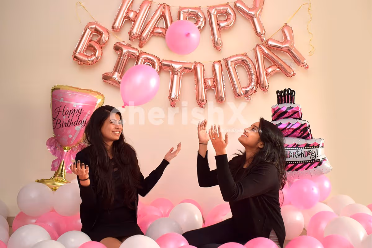 Pretty Pink Theme Birthday Decorations