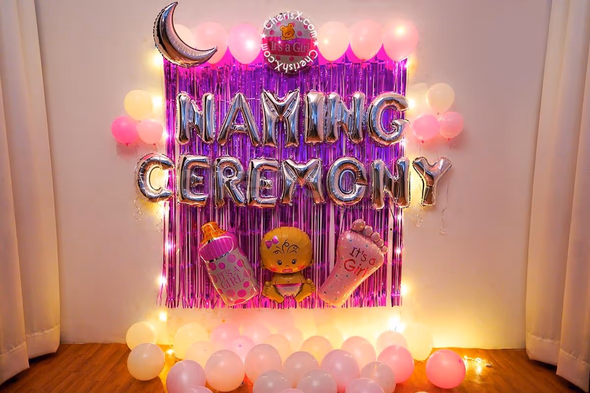 Arrange a perfect naming ceremony for your baby girl in Delhi NCR!