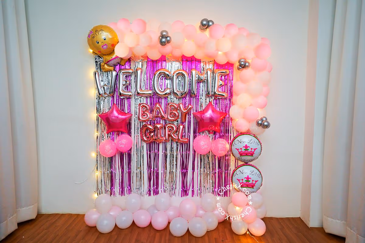 A Welcome Baby Girl Decoration by CherishX.