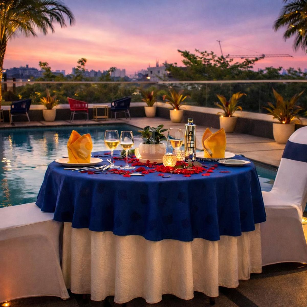 Most Romantic Poolside Candlelight Dinners in Bangalore