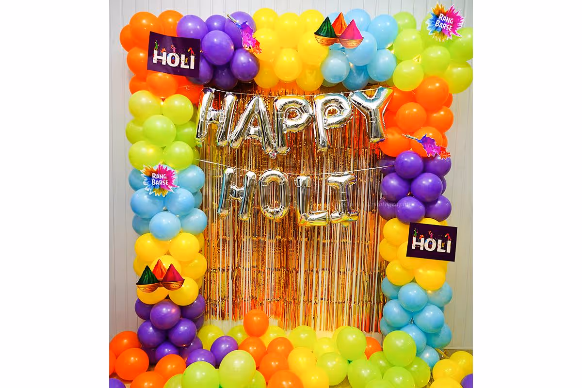 Pop Up Holi Decor