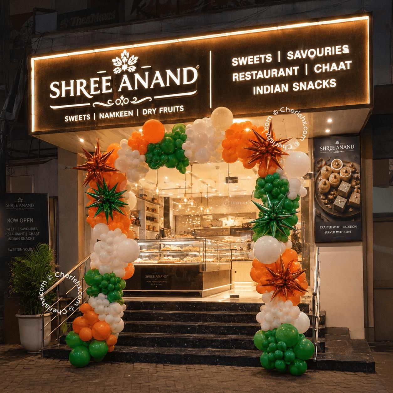 Showroom Premium Balloon Entrance Arch