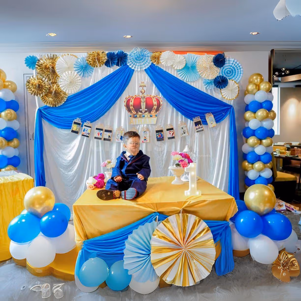 Prince Theme Banquet Hall Decoration