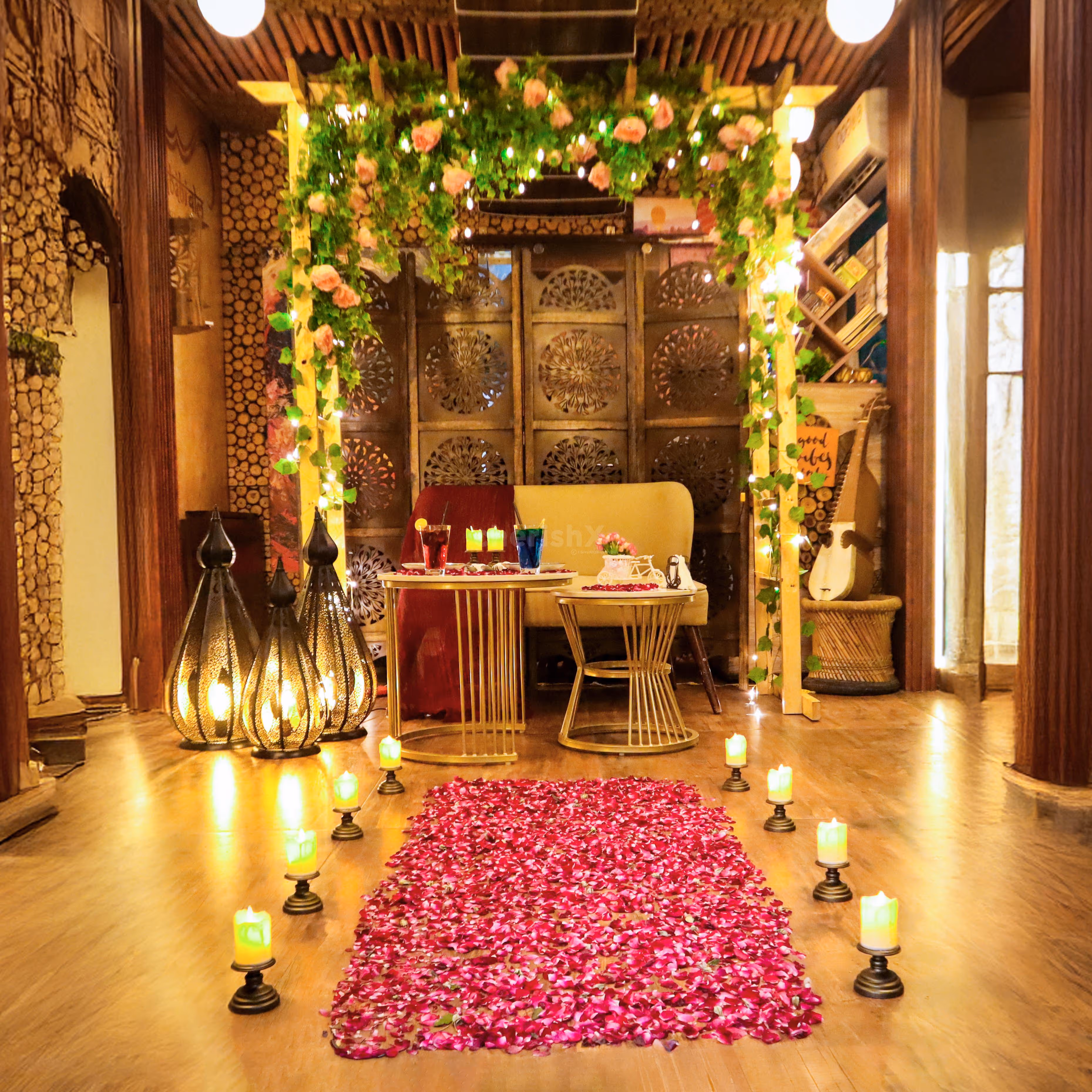Unique experience for a unique couple. Book this beautiful set up at CherishX.com