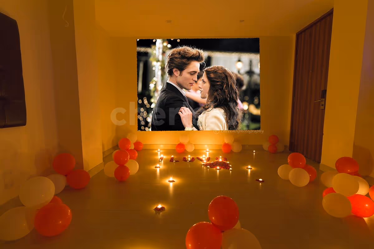 Private Dinner & Projector Setup at Maven's House, Gurgaon