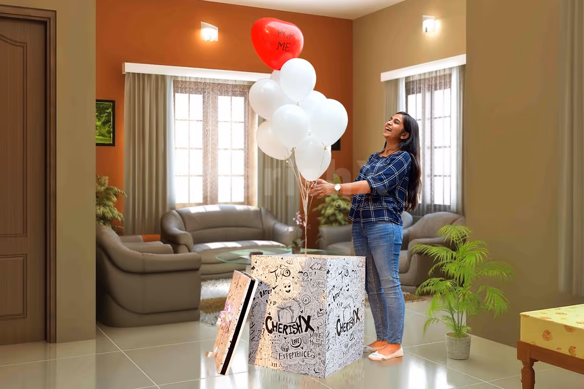 Proposal with a pop