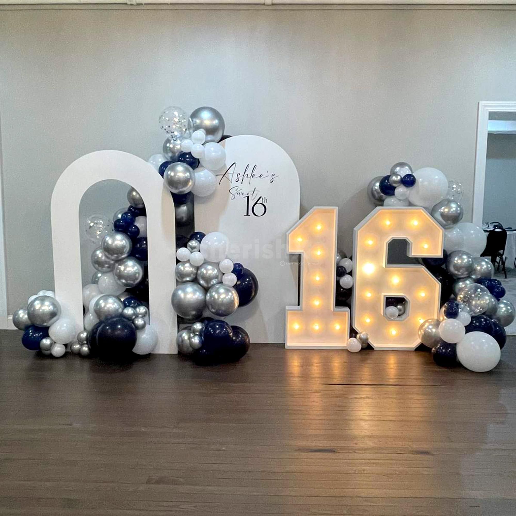 Starry Night Chic Birthday Decoration