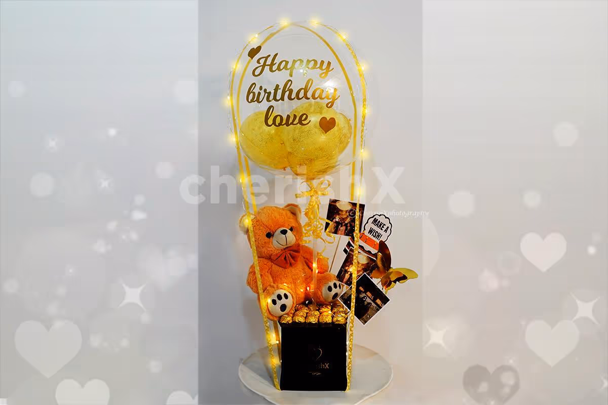 Surprise your close ones on their birthdays or anniversaries with this adorable gift.
