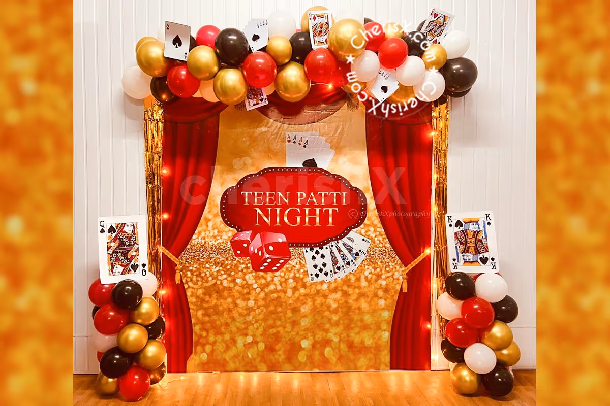 All you need is some cash, cards and this amazing decor for the perfect party!