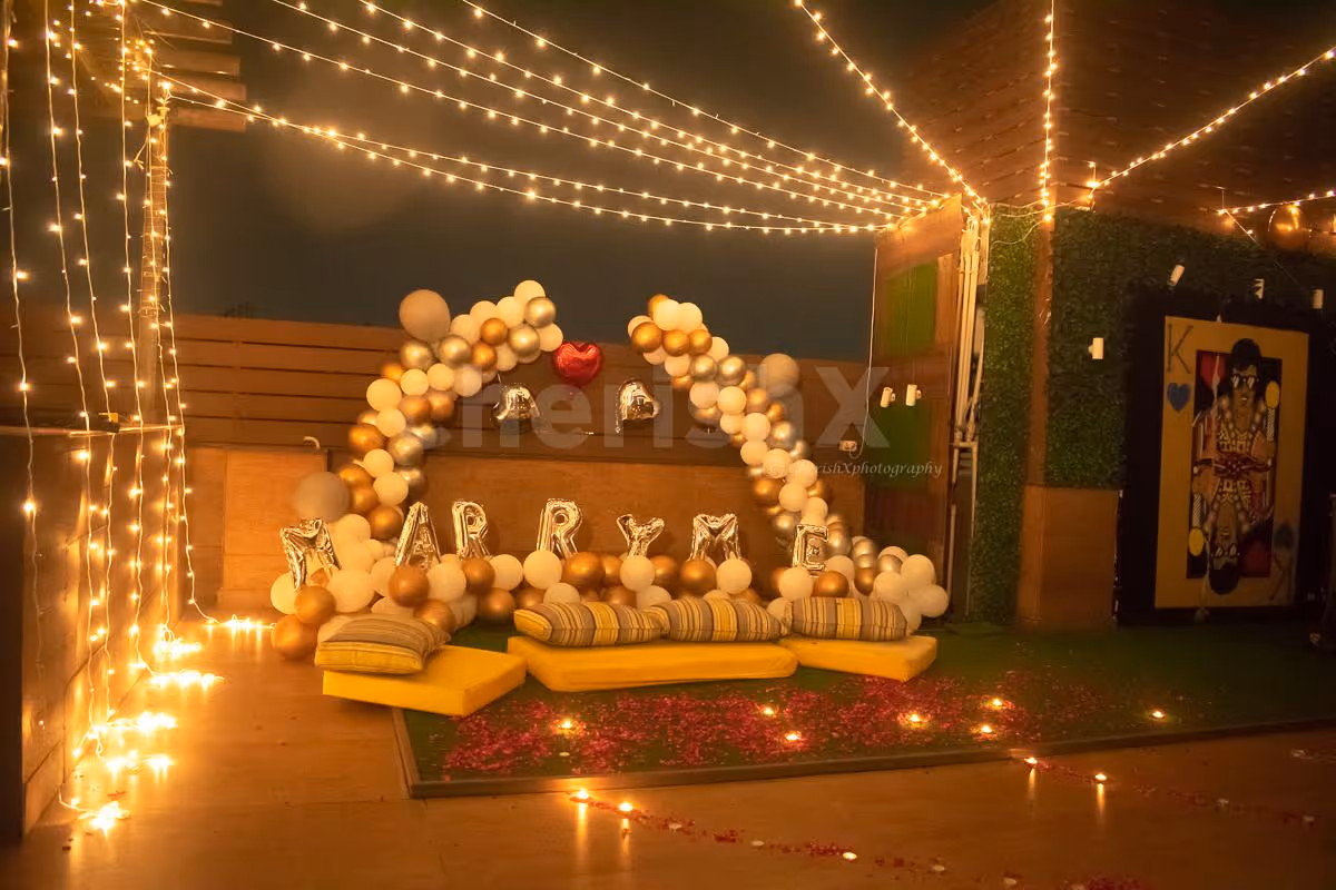 Surprise your loved one with Amazing Terrace decor