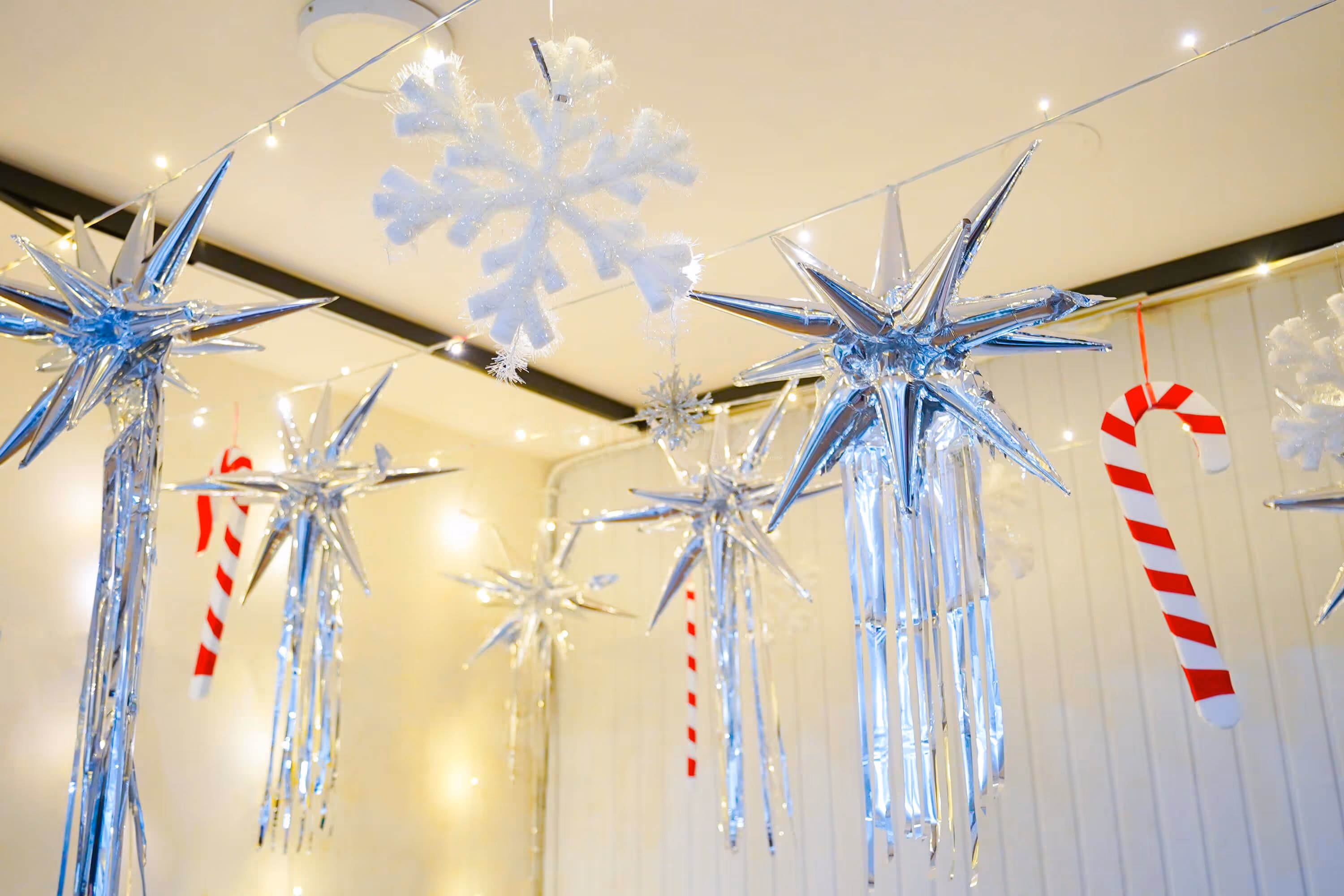 Radiant Starry Night Sky Ceiling Decorations for your Christmas celebrations.