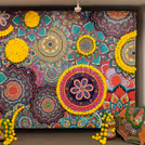 Mandala Decoration for Office Backdrop for Diwali