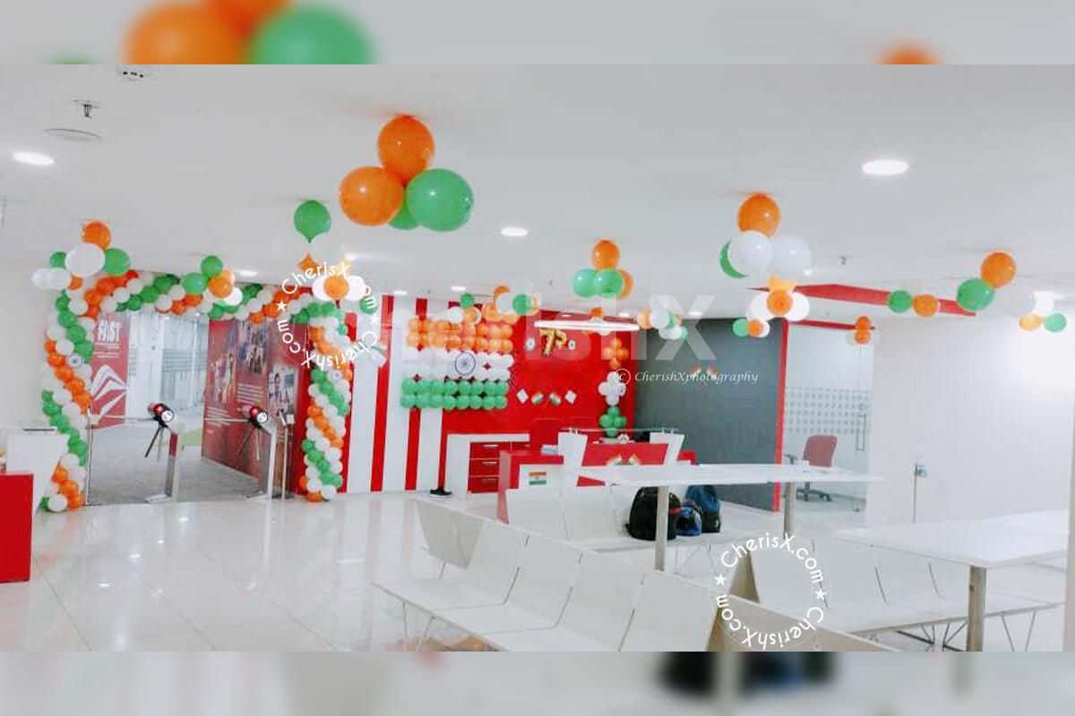 Tri-Color Independence Day Decoration