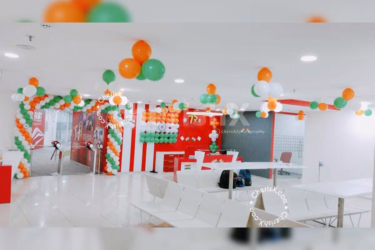 Tri-Color Independence Day Decoration