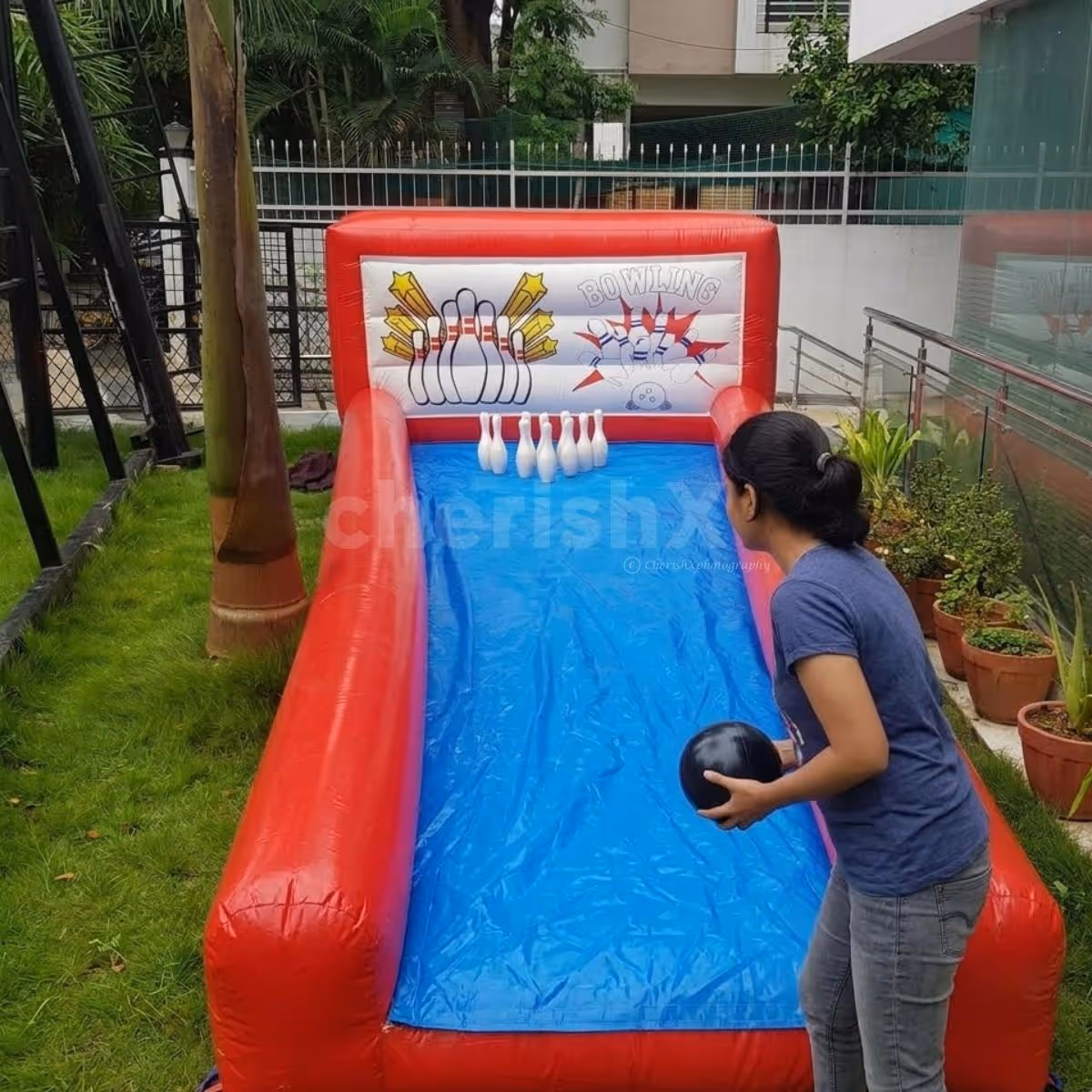 This Bowling Alley Setup Is An Ideal Activity To Spark Cheers Among Players For Hours