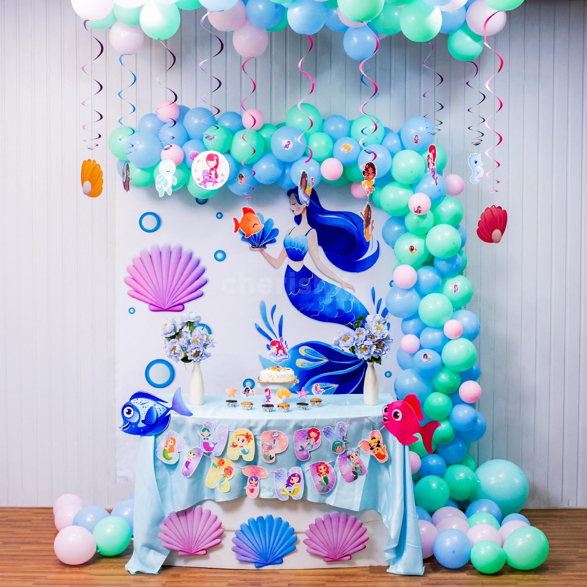 Underwater Colors Level Up Birthday Energy