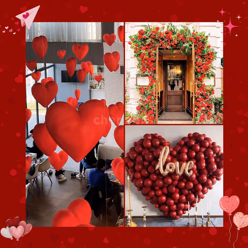 Bronze Package cafe decorations for valentine