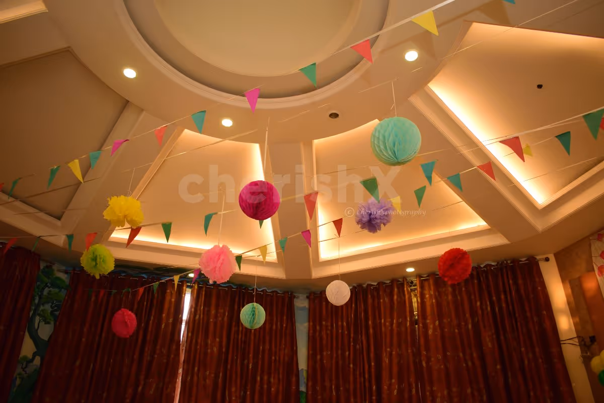 Beautiful Vibrant Ceiling Decor for a truly special and memorable occasion.