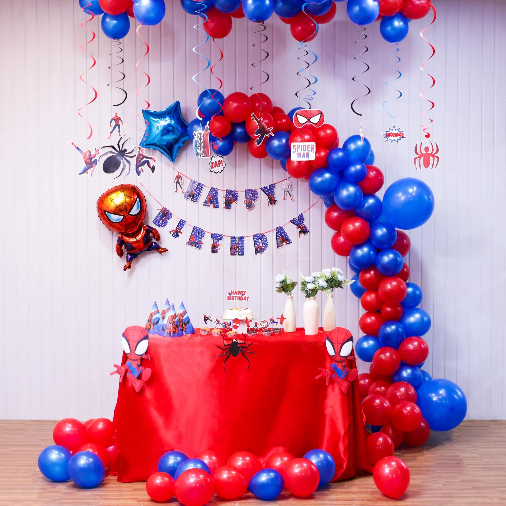 Spidery Vibes Everywhere On Kids Birthday