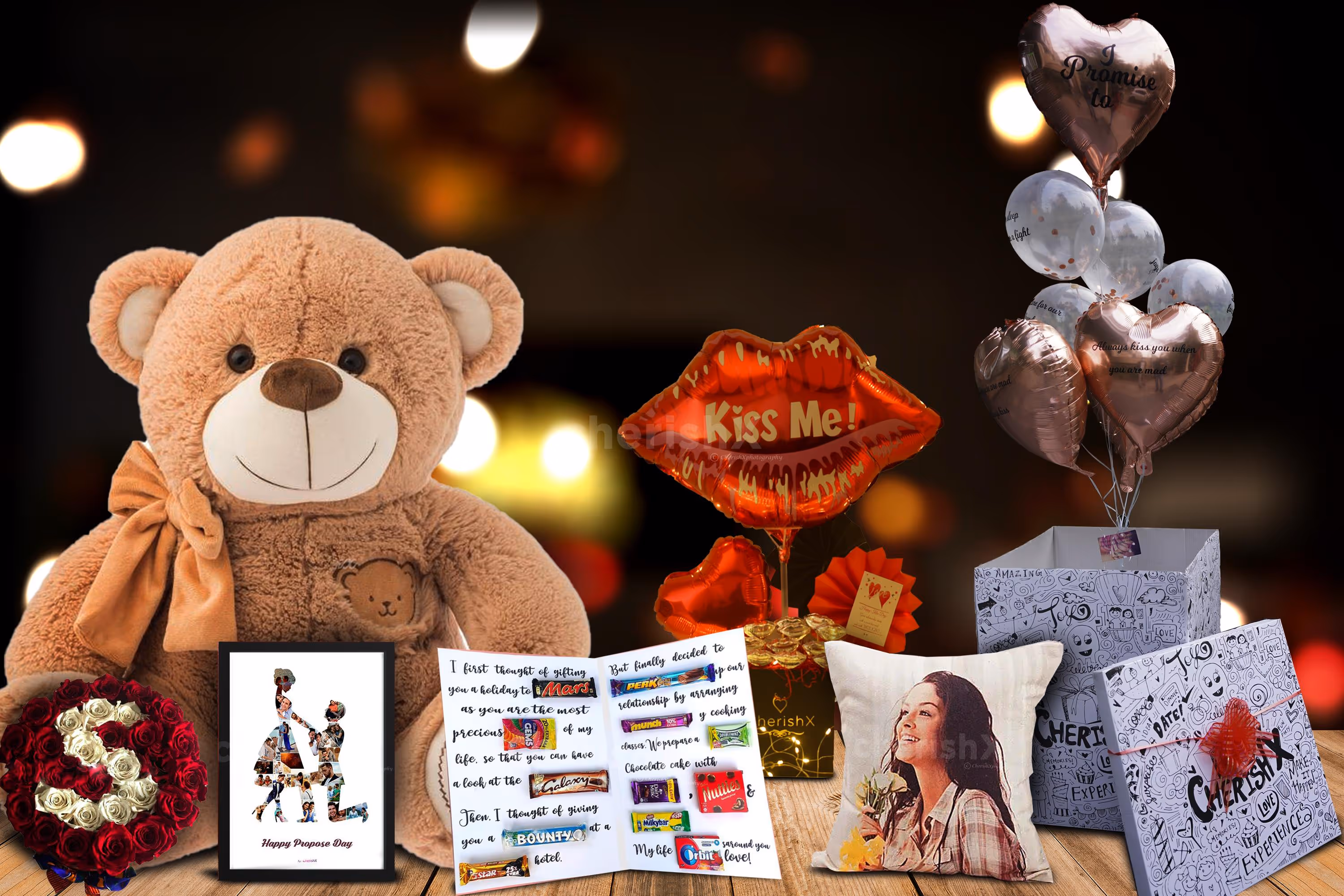 Surprise your loved one from a distance because when love is true, boundaries mean nothing.