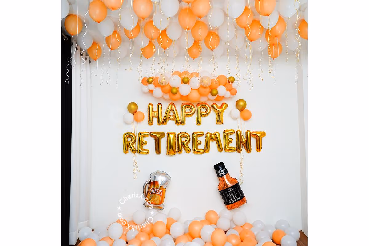 A Stunning Retirement Decor for your celebrations!