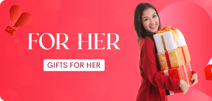Capture her heart with special Valentine's Gifts for Her by CherishX