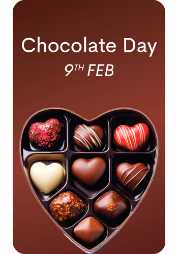 Order Online Chocolate Day Gifts and get them delivered to Delhi NCR. Choose from options like Chocolate Buckets, Balloon Bouquets, Chocolate Cards and more