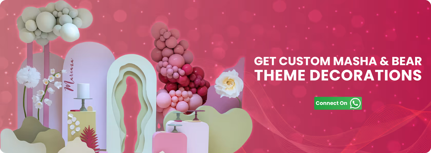 Customizable Masha & Bear Decoration by Cherishx