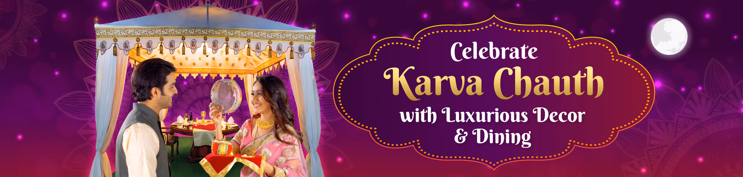 Karvachauth Candlelight Dinners for 10th October