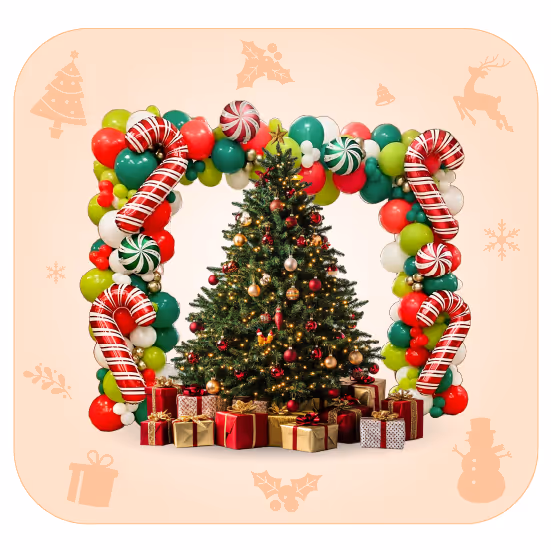 Get Christmas party decorations service