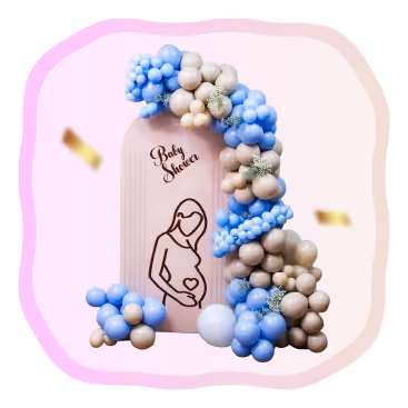 Same Day Baby Shower Decor