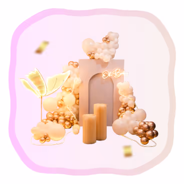 Same Day Birthday Decor