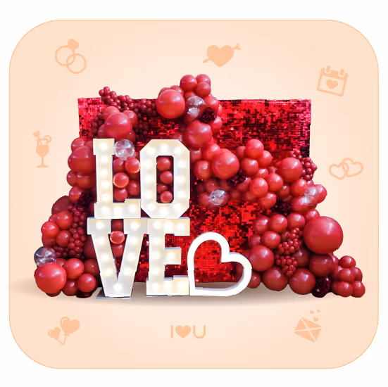 Valentine Special Decoration , giftsfor Party, Venue or Home