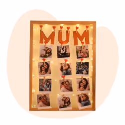 Mother’s Day celebration setup with flowers and balloons