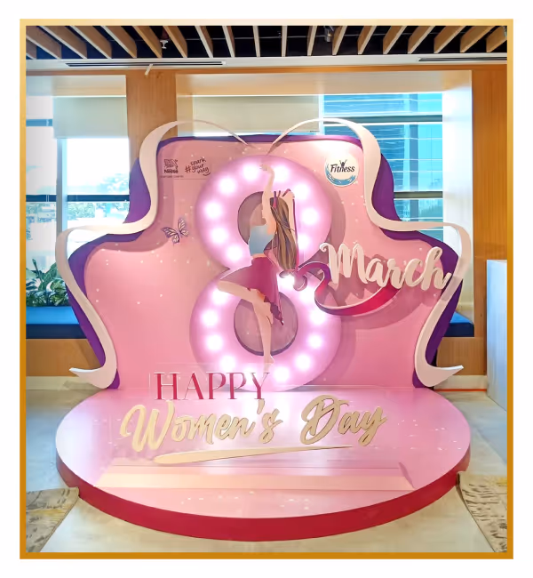 corporate event planning for women's day