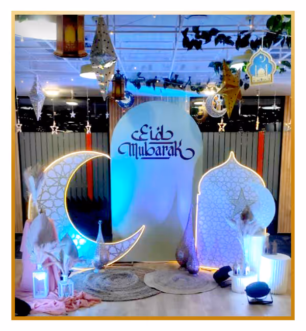 Eid- Special Decorations for Eid Celebrations at Office